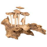 WOODEN MUSHROOMS