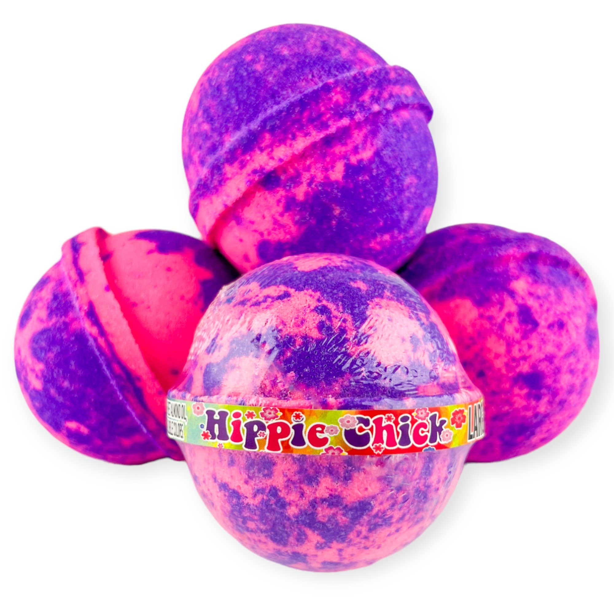 Large Bath Bombs With Skin-Loving Moisturizers