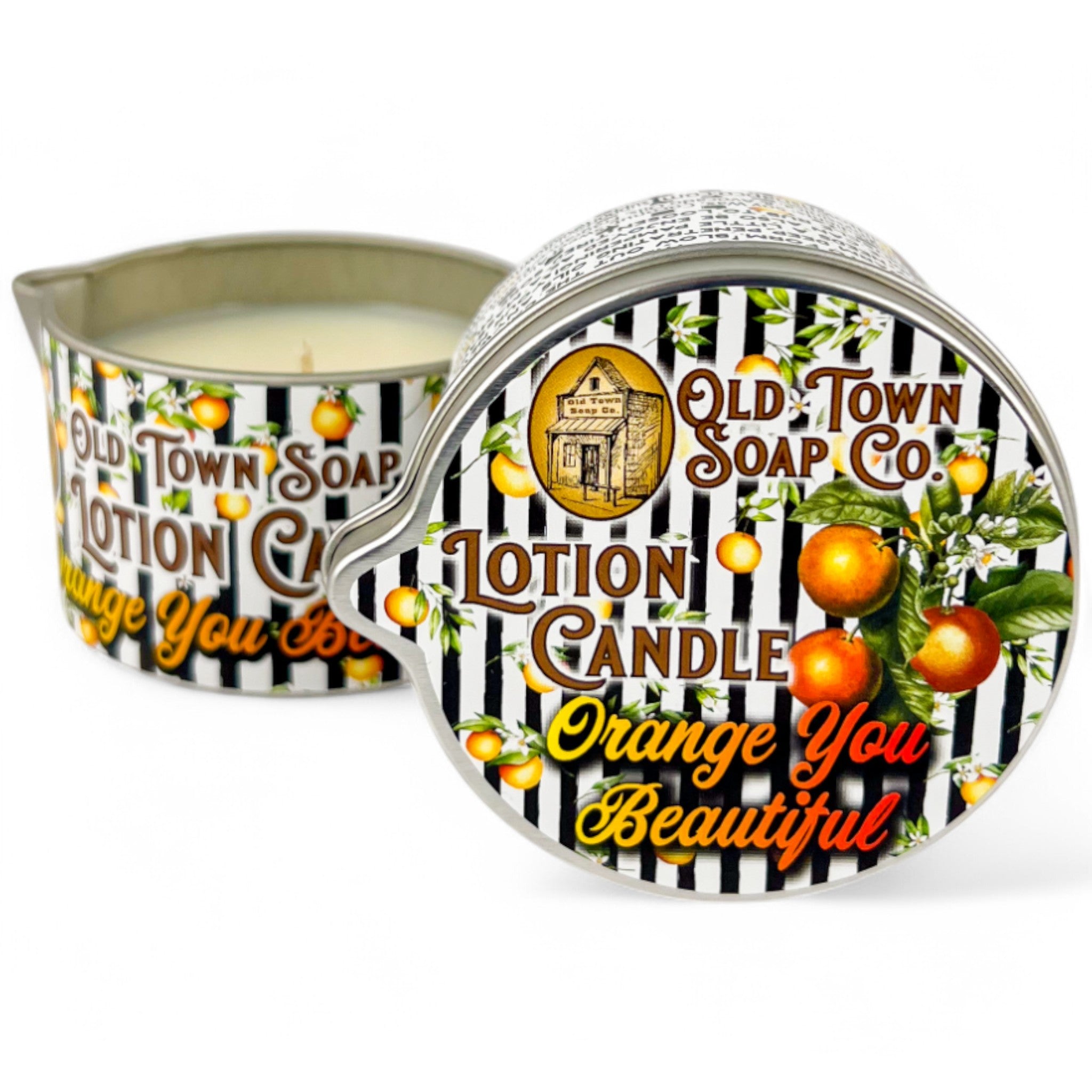 Lotion Candles - Unique Skincare - Orange You Beautiful