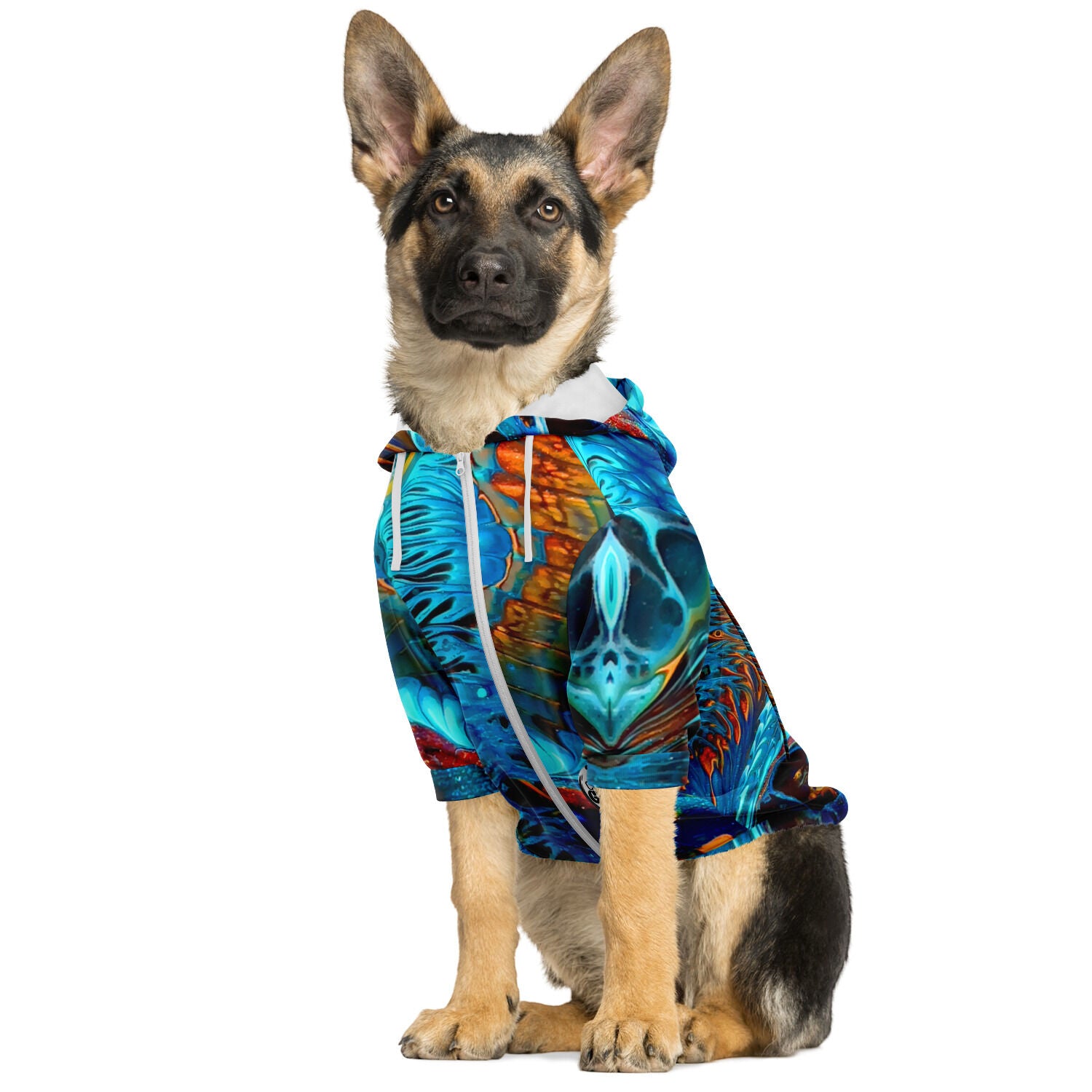 Dog Hoodie - Pacific Current