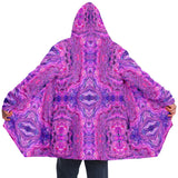 Daytripper Fleece Cloak - Pink Vortex