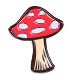 Groovy Enamel Pins - Red Mushroom