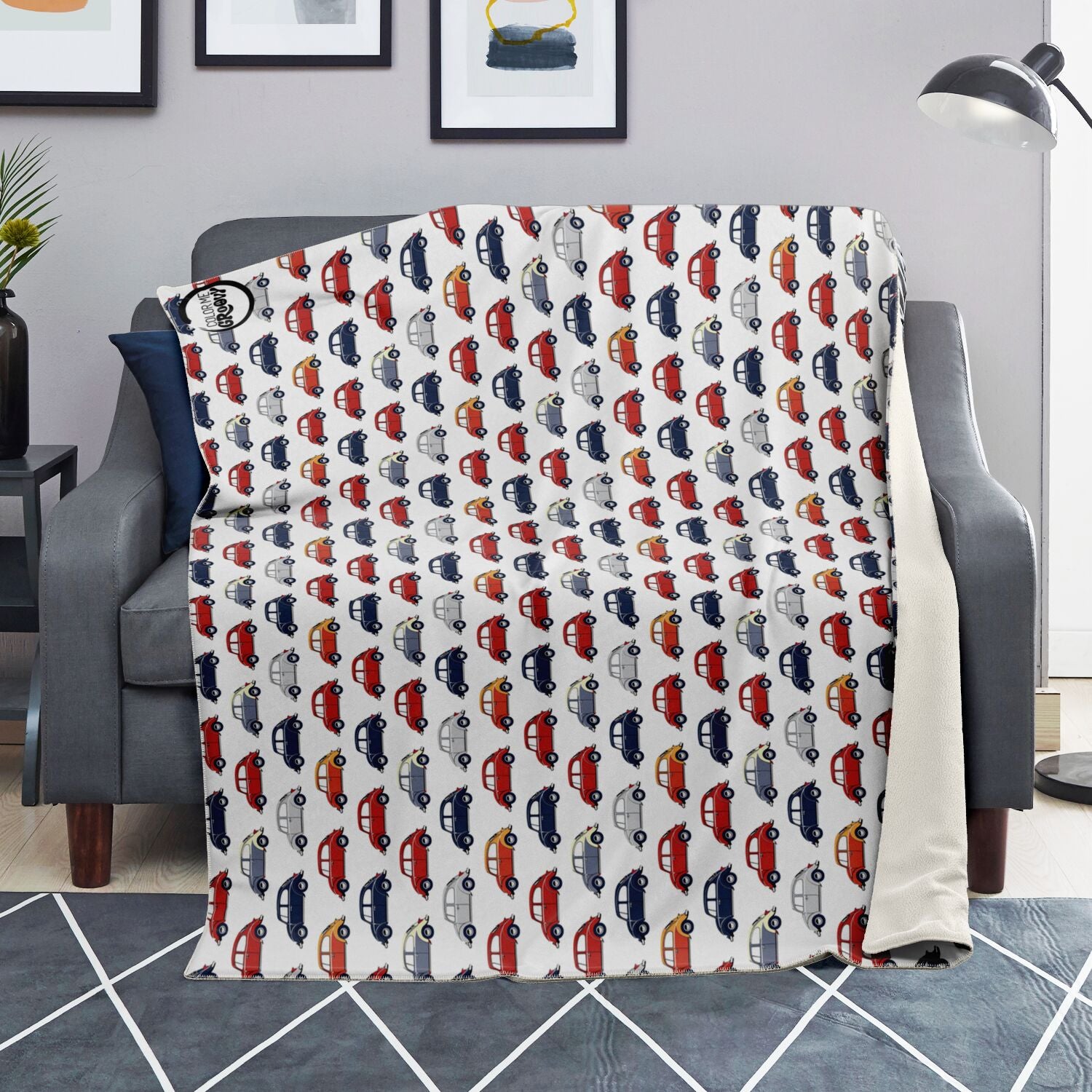 Premium Microfleece Blanket - VW Bug