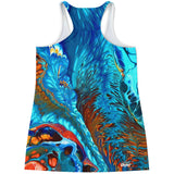 Flowy Racerback Tank Top - Pacific Current