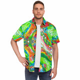 Button-up Camp Shirt - Candyland