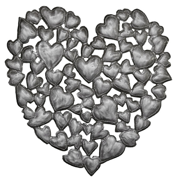 Heart of Hearts Metal Wall Art