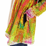 Daytripper Fleece Cloak - Spring Showers