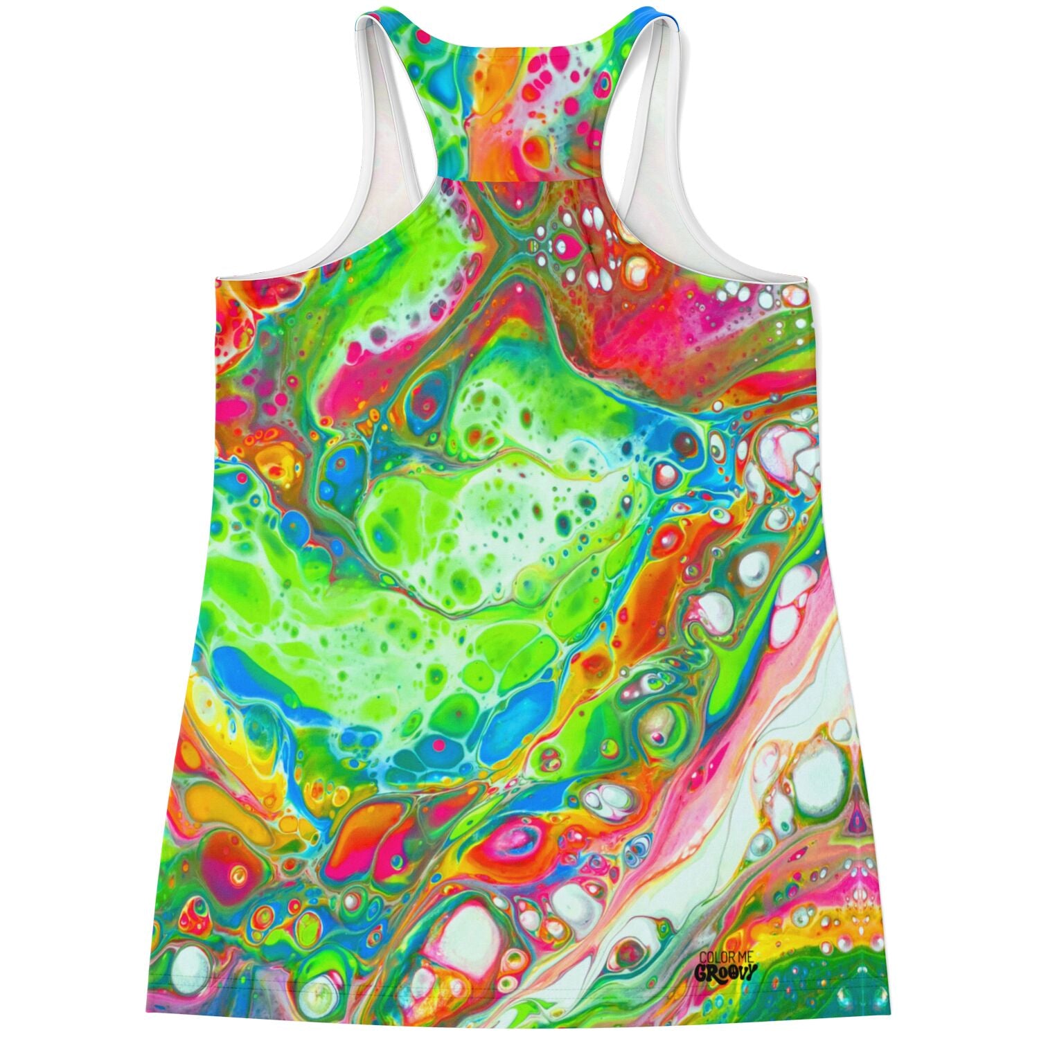 Flowy Racerback Tank Top - Candyland