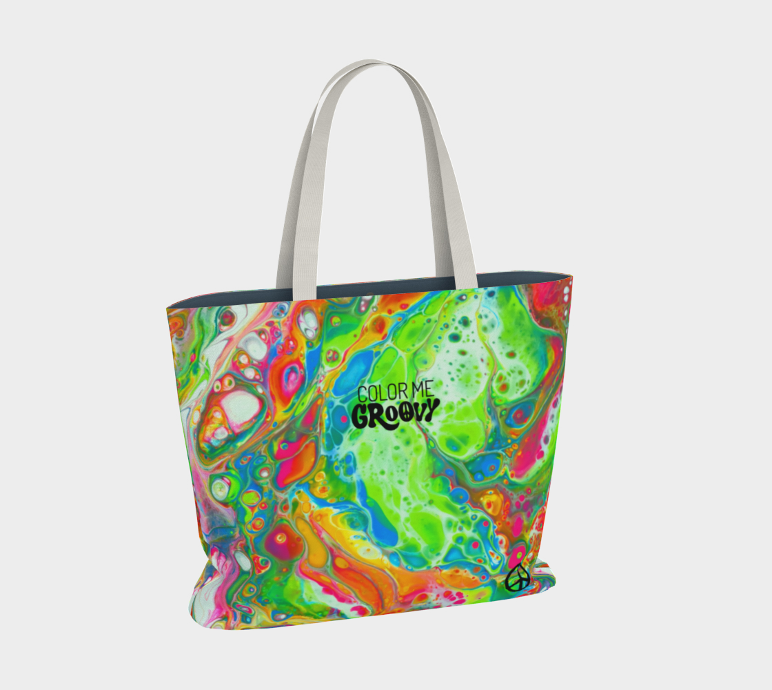 Large Dream Fest Tote Bag - Candyland