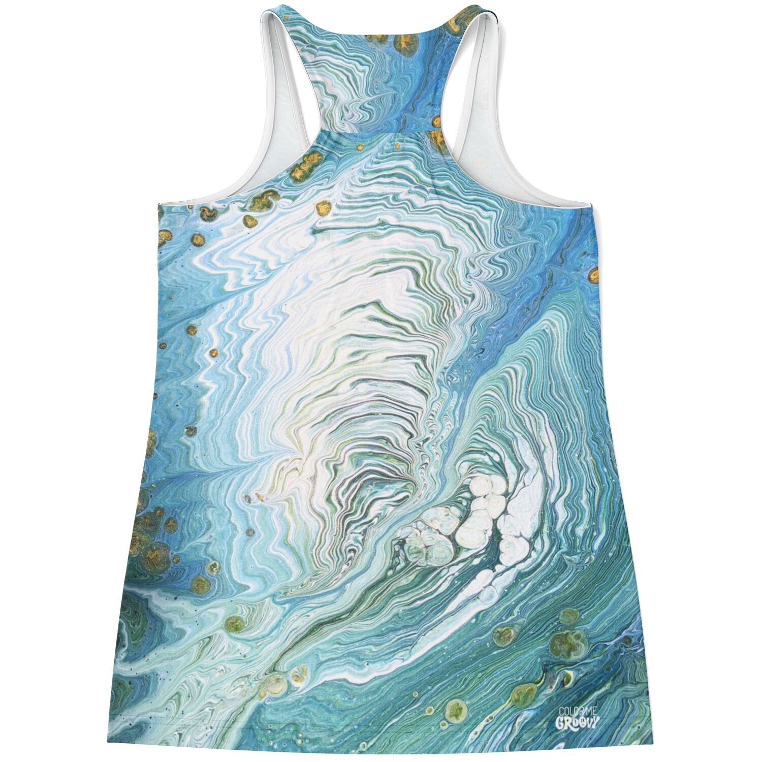 Flowy Racerback Tank Top - When Doves Cry