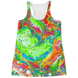 Flowy Racerback Tank Top - Candyland