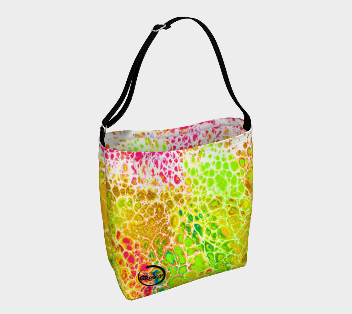 CMG Stretch Tote - Spring Showers