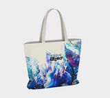 Large Dream Fest Tote Bag - Iris Overture