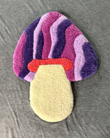 Fuzzy Fun Wall Art - Psychedelic Mushroom