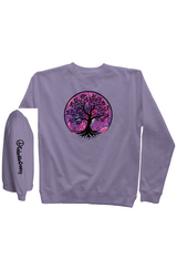 Tree of Life Sweatshirt - Pink Vortex