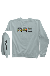 VW Van Sweatshirt - Wildflowers