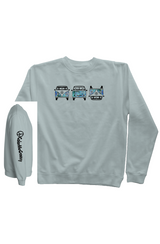 VW Van Sweatshirt - Cellular Blues