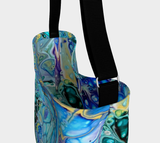 CMG Stretch Tote - Cellular Blues