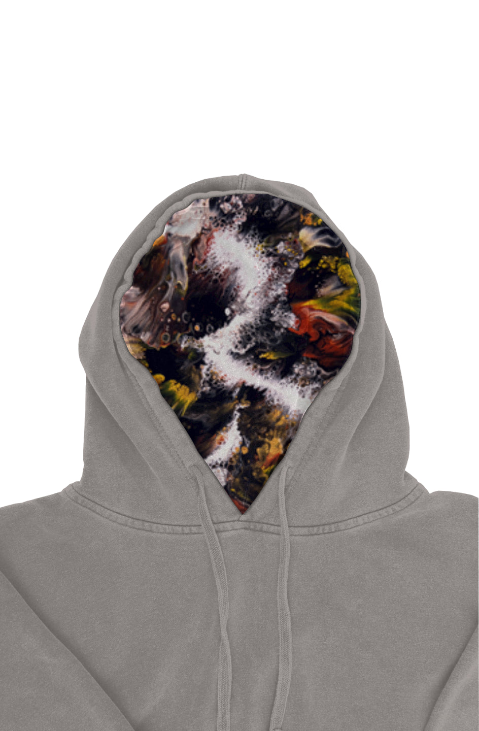 Groovy Van Pigment Dyed Hoodie - Whitewater Koi - 