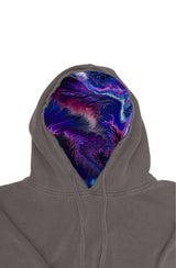 Groovy VW Bus Pigment Dyed Hoodie - Thermacool - L