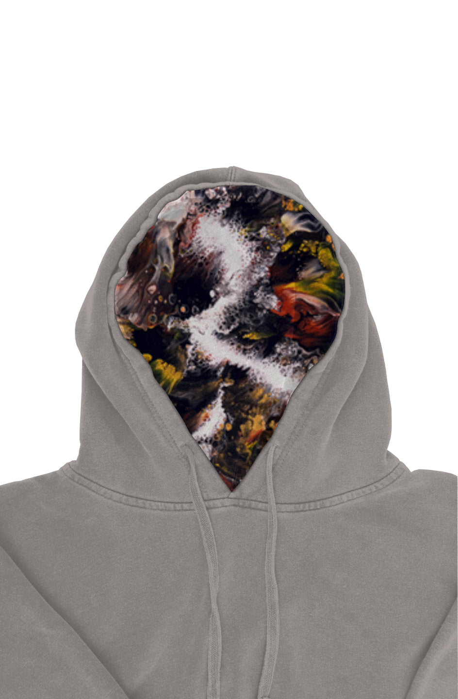 Groovy VW Bug Pigment Dyed Hoodie - Whitewater Koi