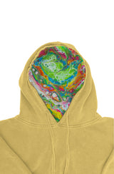 Groovy VW Bus Pigment Dyed Hoodie - Candyland LINE