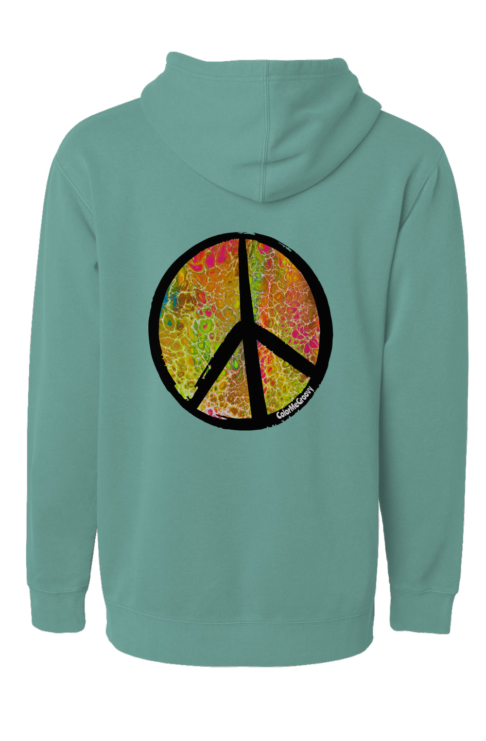 NEW Peace Out Hoodie - Spring Showers