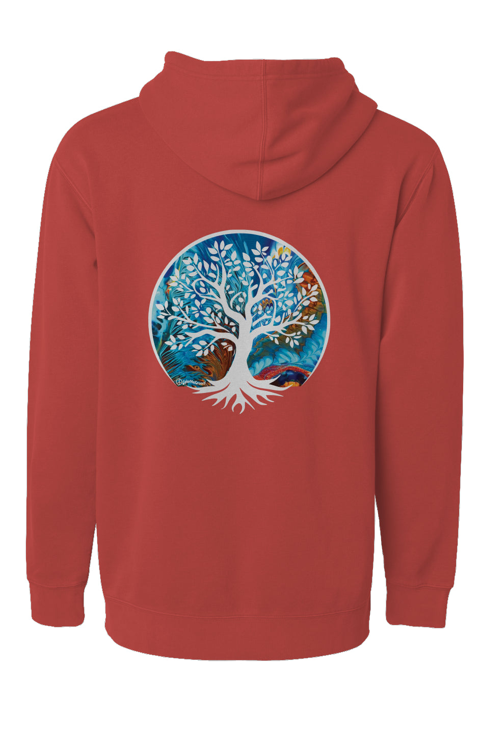 NEW2 Tree of Life Hoodie - Pacific Current