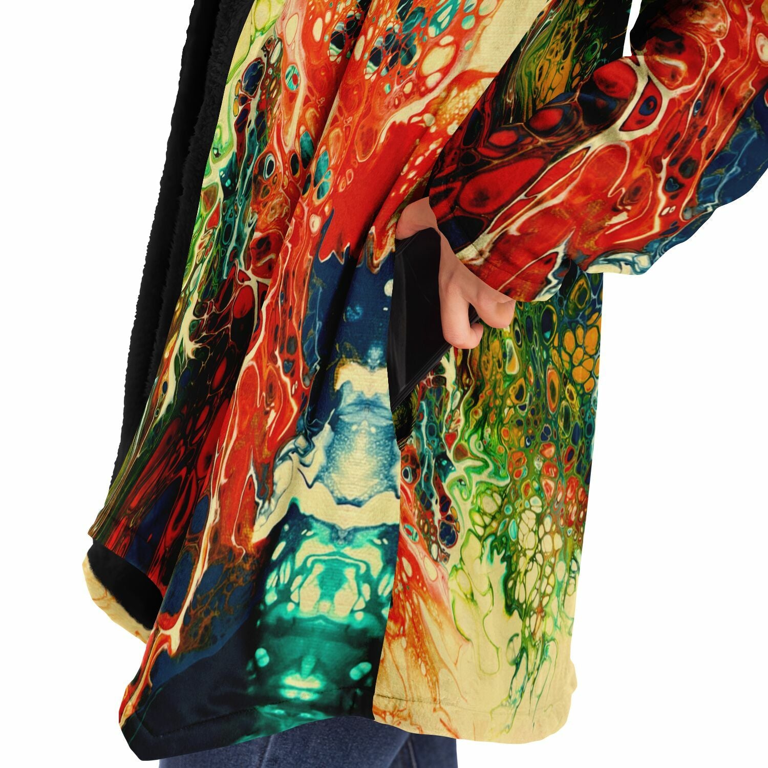 Daytripper Fleece Cloak - Wildflowers