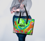 Vegan Leather Tote Bag - Candyland