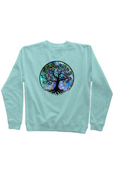 NEW Tree of Life Sweatshirt - Cellular Blues