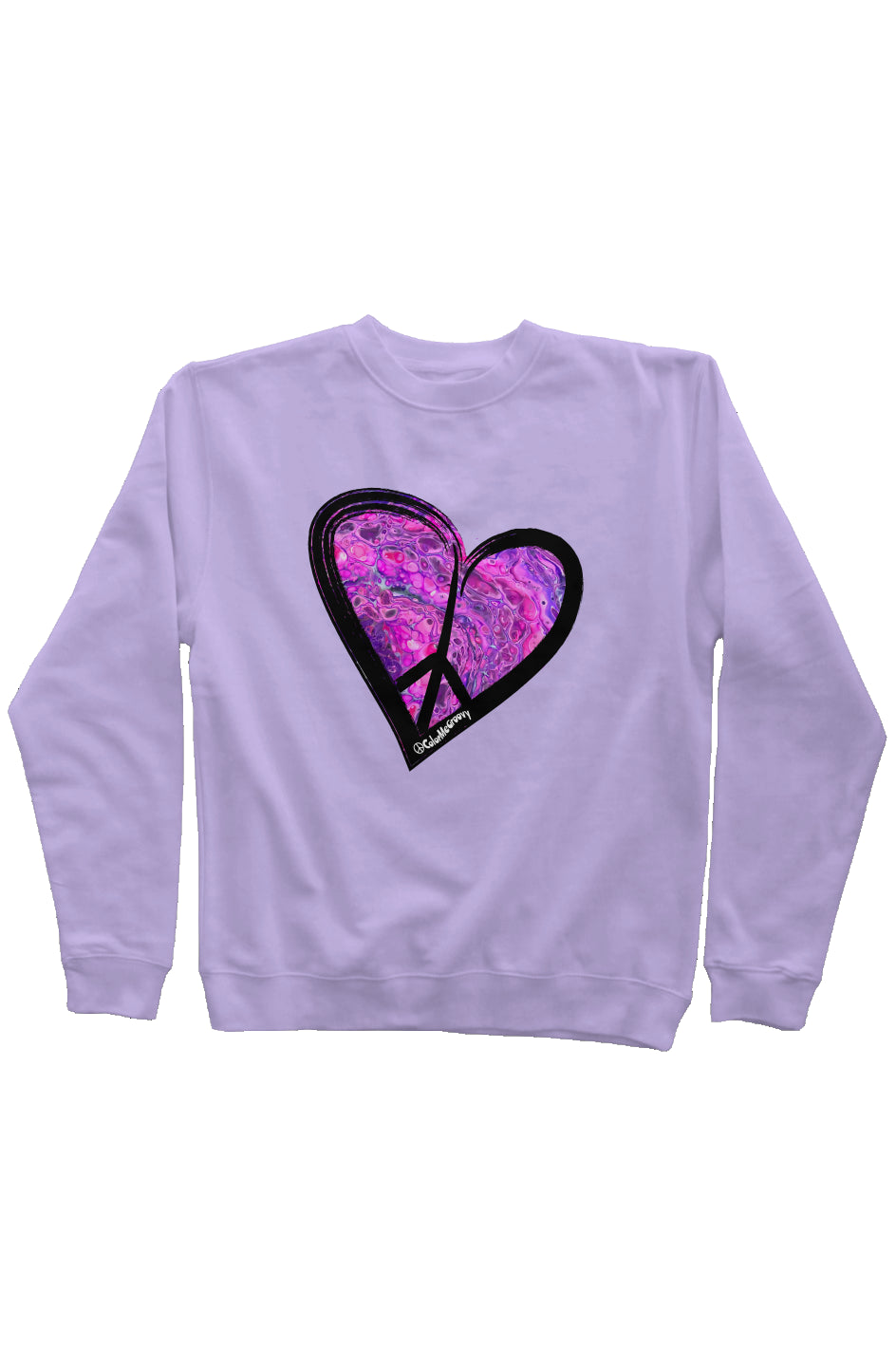 NEW Lovin It Sweatshirt - Pink Vortex