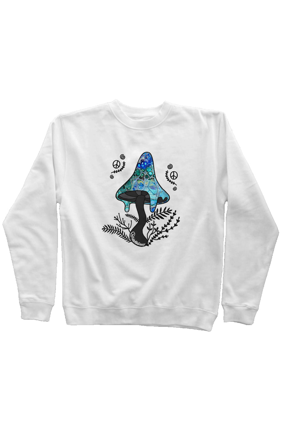 NEW Shroomy Sweatshirt - Cellular Blues