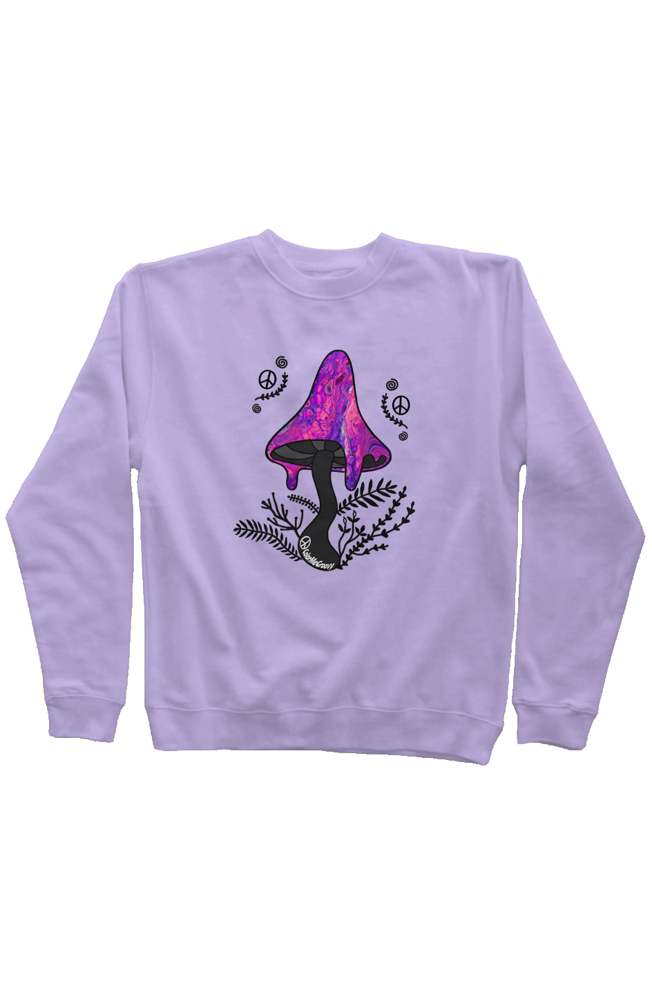 NEW Shroomy Sweatshirt - Pink Vortex