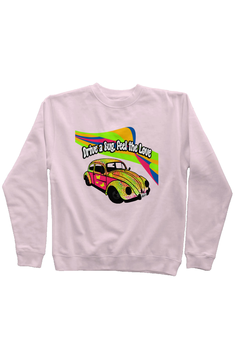 NEW VW Bug Sweatshirt - Spring Showers