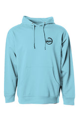 NEW Peace Out pullover hoody - Cellular Blues