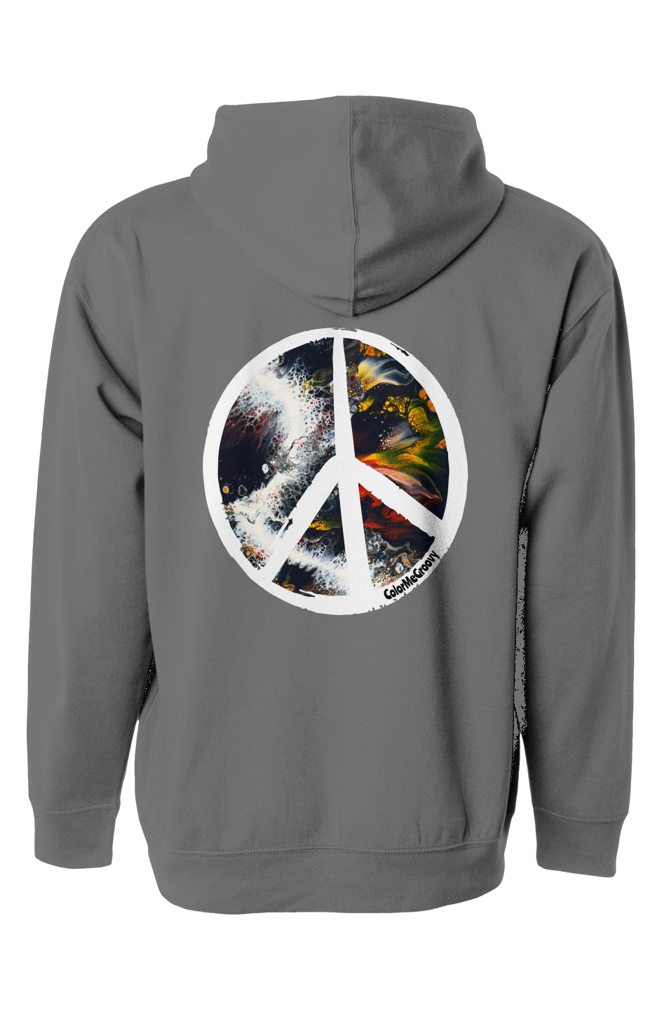 NEW Peace Out pullover hoody - Whitewater Koi