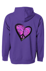 NEW Lovin It pullover hoody - Pink Vortex