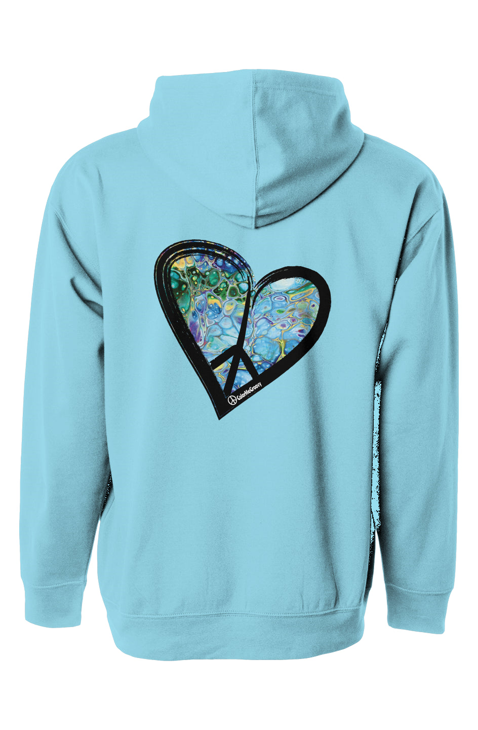 NEW Lovin It pullover hoody - Cellular Blues