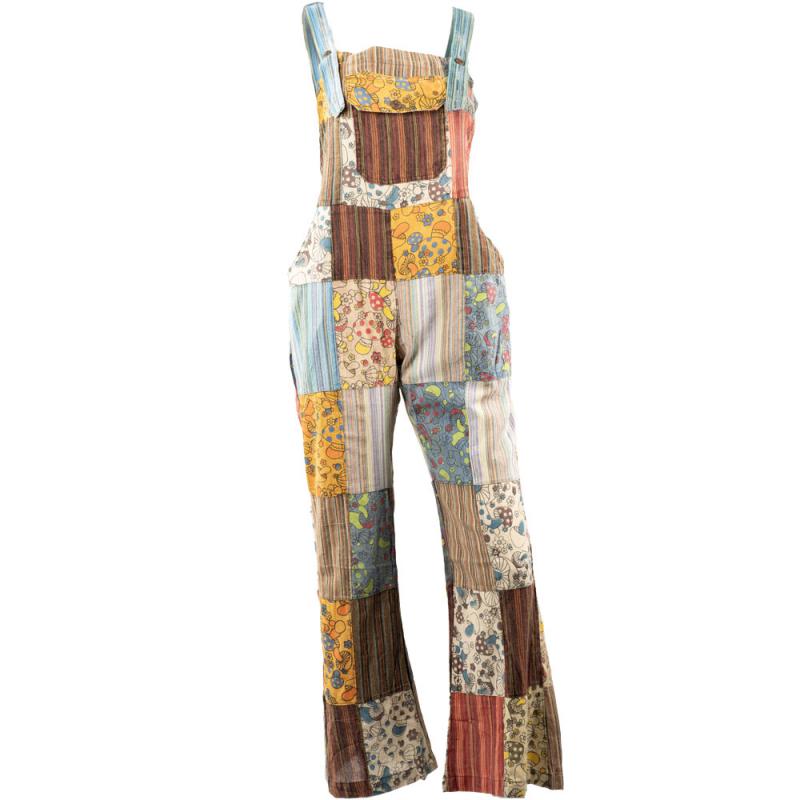 Cotton Mushroom Overalls