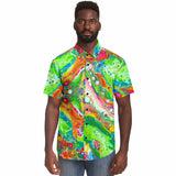 Button-up Camp Shirt - Candyland