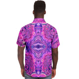 Button-up Camp Shirt - Pink Vortex