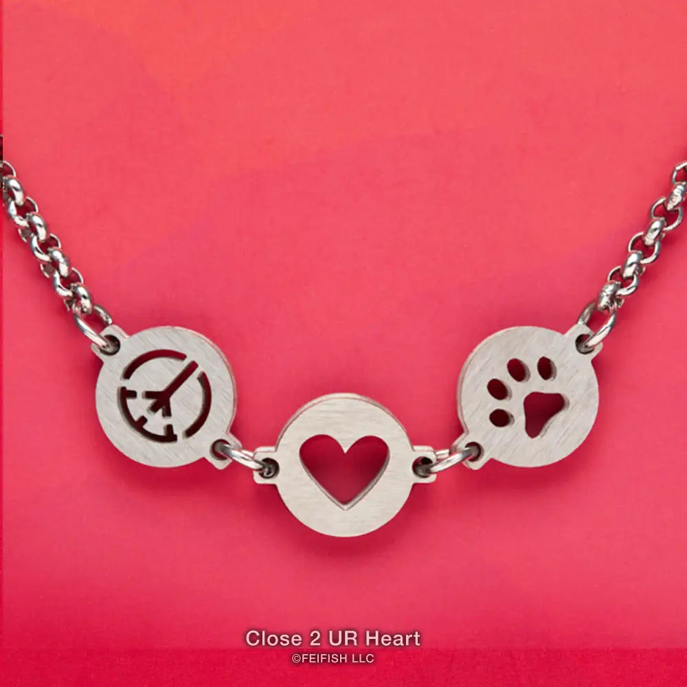 Peace, Love Paw Bracelet by Close2URHeart