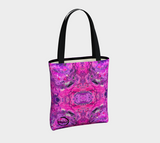 Essential Tote - Pink Vortex