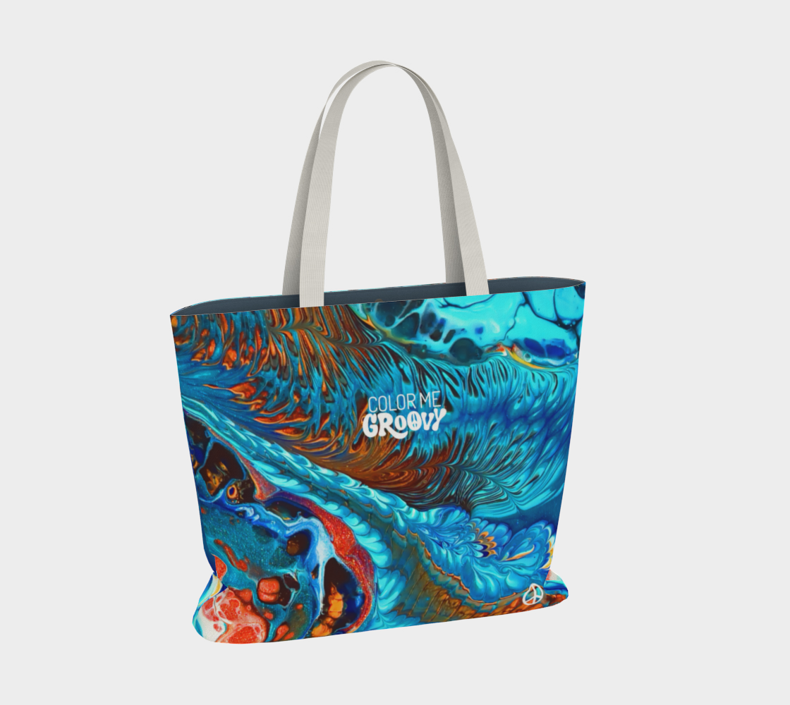 Large Dream Fest Tote Bag - Pacific Current