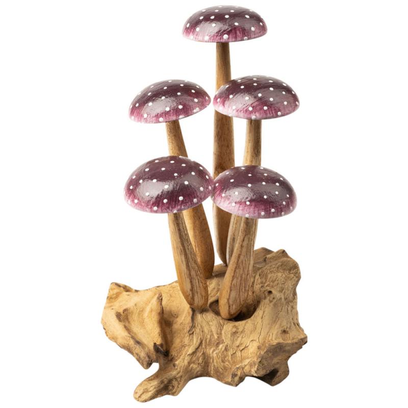 Wooden Mushrooms