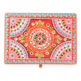 HAND PAINTED WOODEN BOX