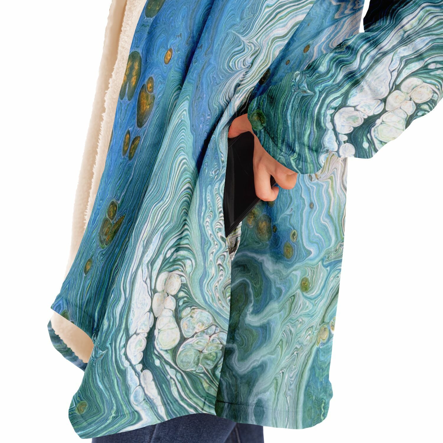 NEW Microfleece Cloak - When Doves Cry