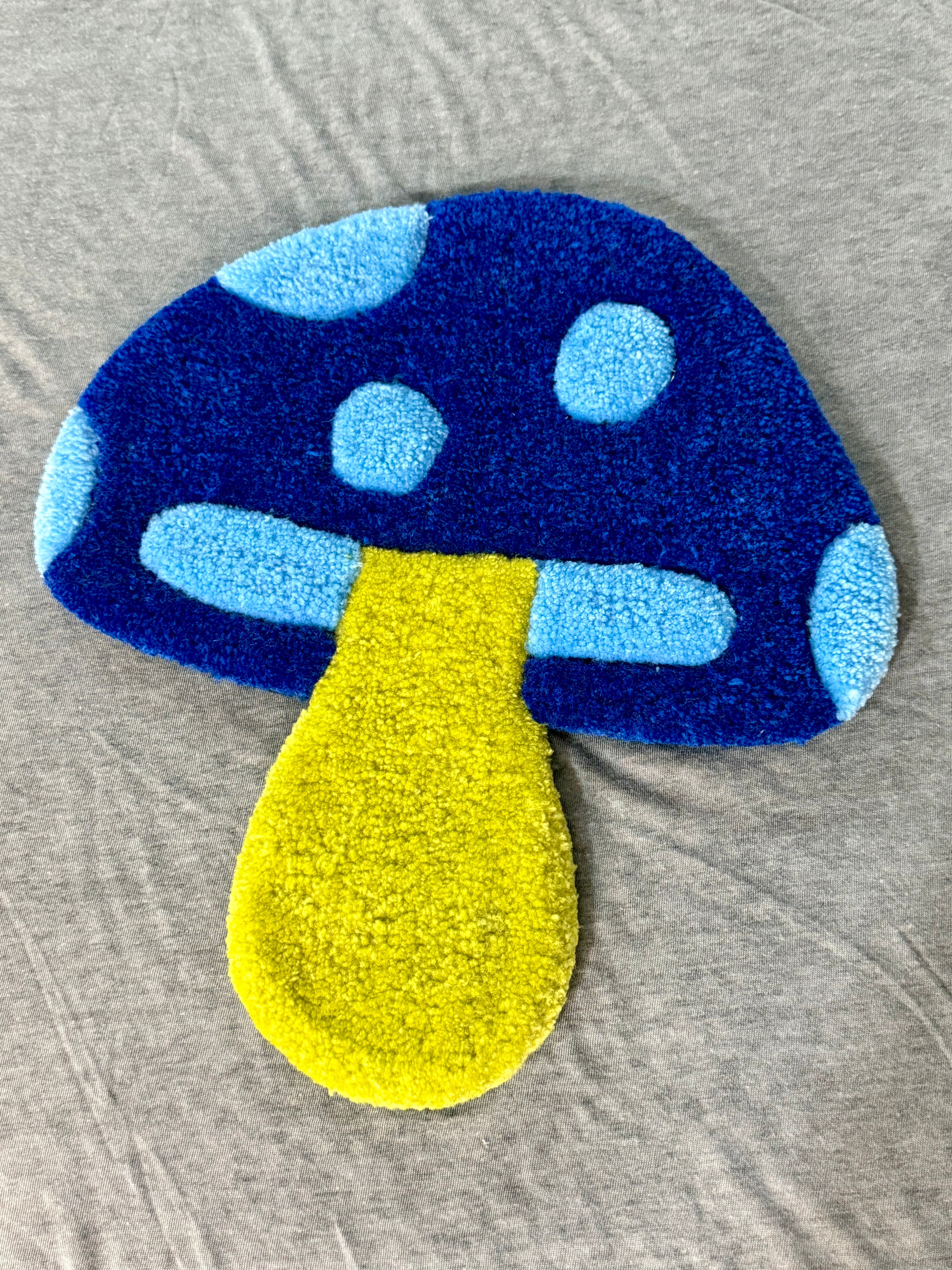 Fuzzy Fun Wall Art - Polka-dot Mushroom