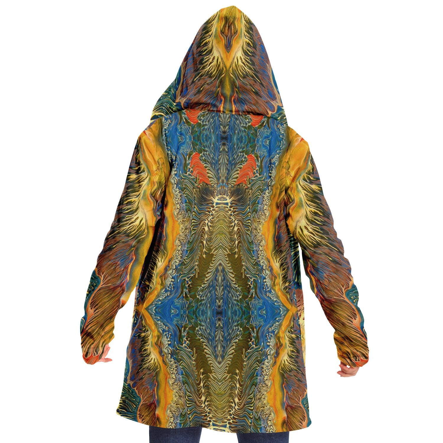 NEW Microfleece Cloak - Golden Riptide
